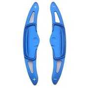 Vuzmode 2 uds Pegatinas de Palanca Cambios extensión Cambio Paleta Volante Coche, for Kia, K5 DL3 2020 Accesorios Levas de Cambio para Coche(Black Blue)