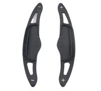 Vuzmode 2 uds Pegatinas de Palanca Cambios extensión Cambio Paleta Volante Coche, for Kia, K5 DL3 2020 Accesorios Levas de Cambio para Coche(Black Black)