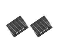 Vuzmode 2X Cubierta de Consola Central Soporte for Vasos persiana Enrollable Deslizante Accesorios de Coche, for, for, X5 F15 X6 F16 51169251973 Cubierta del portavasos de la Consola Central