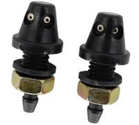 Vuzmode 2X Universal coche ventana delantera limpiaparabrisas Jet parabrisas rociador Kits lavadora salida brazo boquillas Boquilla lavaparabrisas de coche