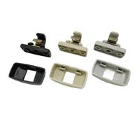 Vuzmode 3B0857561B Nuevo colgador de soporte gancho for visera solar, for VW, Golf, Jetta, Passat, POLO, Seat, Beetle, 3B0 857 561 B Parasol para coche(Beige)