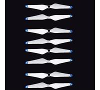 Vuzmode 4 Pares de Accesorios liberación rápida hélice, for Upair, repuestos Drones ala Hoja 9450 Duradera, for dji Phantom 3 3A 3P 3S 2 Hélice de Dos Palas de 9 Pulgadas para Drones(Blue)