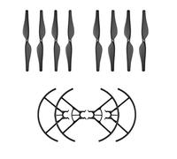 Vuzmode 4 Pares de hélices hélice, 2 , Protector Cubierta Protectora, for dron dji Tello Hélice de Dos Palas de 9 Pulgadas para Drones