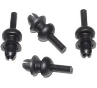 Vuzmode 4 piezas de correas for bandeja trasera coche, ganchos montaje for maletero, for Camper, Saxo y C2 C3 (699218) Soporte de amarre para maletero de coche