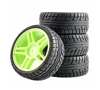 Vuzmode 4 ruedas de goma ABS for HSP, HPI, coche carretera RC 1:10 905-8003 Coche de juguete todoterreno con ruedas de goma(905G-8003)