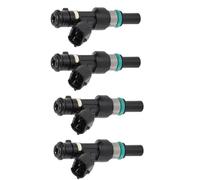 Vuzmode 4 Uds inyector de combustible automático, for NISSAN, for Micra, K13 1,2 12V 16600-1HC0A FBY11H0 166001HC0A repuesto FBY11HO Inyector de combustible