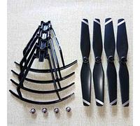 Vuzmode 4 Uds Marco de protección Cuchillas Protector Cubiertas Cubierta Fija hélice, for Dron SG900 SG900S X192 X196 F196 RC Hélice de Dos Palas de 9 Pulgadas para Drones