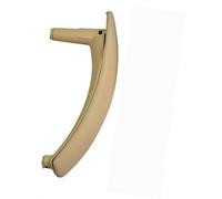 Vuzmode Accesorios de coche RHD izquierda derecha interior puerta reposabrazos manija panel cubierta embellecedora tirar, for, E70 E71 X5 X6 Manija de repuesto para panel de puerta(Beige-Left)