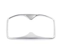 Vuzmode Accesorios de cromo interior Taza taza Cubierta recorte Frame acero inoxidable Ajuste for Peugeot 3008 / GT 5008 GT2018 2019 Decoración de moldura de ventilación de aire para(Silver 1)