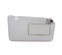 Vuzmode Accesorios for visera de coche, for Koleos, delantera 2009-2016 con espejo maquillaje luz Cubierta para parasol de techo de coche(Gray Only Left)