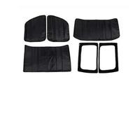 Vuzmode Almohadilla de aislamiento térmico acústico, for Jeep, Wrangler JK 12-17 JL 18-21 2/4 puertas, techo rígido, ventana trasera, , algodón Protector térmico del motor(6PCS JL 4-door)