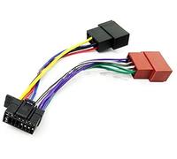 Vuzmode Arnés de Radio estéreo for Coche de 16 Pines ISO for Sony Radio 2013+ Conector ISO Adaptador automático de arnés de cableado Cable Adaptador de Radio