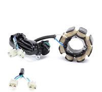 Vuzmode Bobina de estator generador magnético motocicleta, for 8 polos CRF250 CRF250R CRF450R 2008 CRF 250R 450R 250 450 R 31120-MEN-A11 Válvula de control electrónico para bicicletas