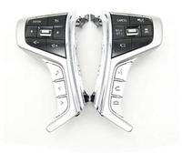 Vuzmode Botón de control de crucero del coche, for Mitsubishi, Outlander, Delica L200, Pajero Sport 2015-2022 Control de crucero Volante Interruptor de botón de audio multimedia Kit de botones para el
