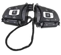 Vuzmode Botón de Control de Crucero del Coche, for VW, 2017 2018 2019 2020 2021 2022 2023 Botón de Control de Crucero del Volante del Coche 5NG959442B 5NG959442A Kit de Botones para el Volante