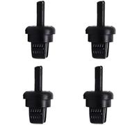 Vuzmode Cable de sujeción for bandeja trasera maletero, for Camper, DS5 (2011, 2012, 2013, 2014, 2015, 2016, 2017, 2018), 7705099001 (2 unidades) Soporte de amarre para maletero de coche(BLACK 4pcs)