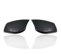 Vuzmode Car Rear View Door Wing Mirror Side Mirror Cover Caps Shell Case, for, E60 E61 E63 E64 5 Series Model 2004-2008 Carbon Fiber Cubierta para Espejo retrovisor de Coche(Carbon One Pair)