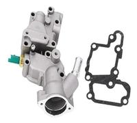 Vuzmode Carcasa de termostato metal larga duración 1336Y8 1336P9 repuesto for Citroen, C3 II 2009 a 2016 Carcasa del termostato