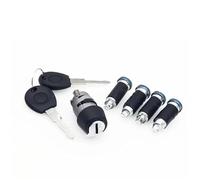 Vuzmode Cerradura de portón trasero for VW, Caravelle T4 Transporter 1990-2003, interruptor de encendido y cilindro de cerradura de puerta, juego de 2 llaves 701837205 / 357905855B Cerradura de puerta