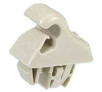Vuzmode Clip de Soporte for Parasol de Coche, Ganchos for Soporte de Parasol, for Mitsubishi, Montero 2001-2006, ABS, n.º MR779704, Beige Clip para Visera de Coche