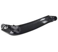 Vuzmode Coche, for, X3 X4 F25 F26 2010-2017 Manija de puerta interior izquierda derecha LHD panel Cubierta embellecedora tirón Beige Negro 51417250307 Manija de repuesto para panel de puerta(Schwarz)