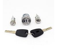 Vuzmode Con llaves de hoja SIP22, juego completo de 3 piezas, cilindro de barril de cerradura de maletero de puerta de encendido, for Fiat, Peugeot, Boxer, Citroen, Jumper a partir de 2006 cilindro de