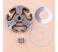 Vuzmode Conjunto de embrague, for Husqvarna, 61 66 266 268 272 Arandela protección contra el polvo Rodamiento agujas Motosierra 503744402 Kit de embrague para cortacésped