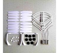 Vuzmode Conjunto de Engranajes Motor hélice Repuesto ensamblaje DIY, Pieza Dron, for SJR/C S20W S20 S30 S30W GPS Drone RC Quadcopter Piezas Drones Hélice de Dos Palas de 9 Pulgadas para Drones(2)