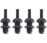 Vuzmode Correa de sujeción for bandeja trasera de coche, compatible con Peugeot 307, 206, 3008 y 2008. 4 unidades. Clips de repuesto for soporte de bandeja trasera de coche. Gancho para repisa de coch