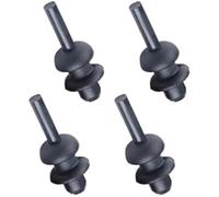 Vuzmode Correa for Bandeja Trasera de Maletero, for Peugeot 106, 208 I, II, 205, 206, 306, 307, 308 (4 Unidades), Soporte de Gancho de Montaje 699218 Gancho para repisa de Coche