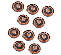 Vuzmode Cubierta de válvula motor, for, E81 E82 E84 E85 E87 E88 E90 E91, cubierta culata 3/10 piezas 11127555212 Parte superior del motor(BLACK 10 Pcs)