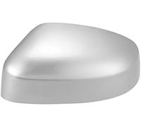 Vuzmode Cubierta del Espejo retrovisor de la Puerta Lateral Izquierda del automóvil en Tono Plateado Cubierta para Espejo retrovisor Lateral de Coche(Silver Tone)