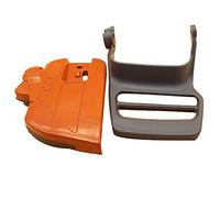 Vuzmode Cubierta lateral del embrague del freno, manija de guía delantera, kit de piezas de motosierra, for Husqvarna, 350, 340, 345, 353, 537107801 537107801 Cubierta del mango del freno de la motosi
