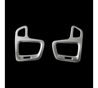 Vuzmode Cubierta protectora de ventilación aire coche ABS cromado, pegatina embellecedora salida acondicionado, for Jeep, Compass Decoración de moldura de ventilación de aire para