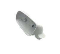 Vuzmode Cubiertas de repuesto for espejos coche, for VW, for Jetta, for Bora, for Golf, 4 cubiertas espejo, cubierta retrovisor, accesorios tapa Cubierta de la base del espejo retrovisor(White left)