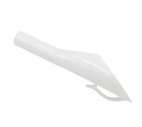 Vuzmode Embudo de llenado combustible gasolina for automóvil, tubo plástico blanco, for Ford, B, for, C, for Ecosport, for, for, Mk Iii Grand para Embudo de reabastecimiento