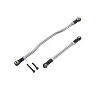 Vuzmode Enlaces de dirección Ajustables, Extremo de Varilla de Metal 1/10, Coche trepador de Control Remoto Axial Capra 1,9 Unlimited Trail Buggy RTR y Kit, 2 uds. Brazo de suspensión RC(Schwarz)