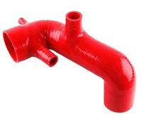 Vuzmode Entrada de aire, for Fiat, for Punto MK1 GT 1.4L I4 1993-1999 Manguera tubo entrada silicona turbo Tubo de aire de repuesto para motor(BLACK Red)