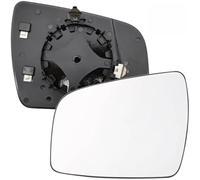 Vuzmode Espejo retrovisor Izquierdo del Lado del Pasajero for Vauxhall, Opel, Zafira B 2009 2010 2011 2012 2013 2014 Cristal Convexo calefactable Cristal del retrovisor de la Puerta(Black Left)