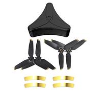 Vuzmode Estuche de Almacenamiento hélices, liberación rápida, a Prueba Golpes, a Polvo, Moldeado preciso, portátil, for Dron FPV Hélice de Dos Palas de 9 Pulgadas para Drones(4pcs Gold Box)