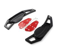 Vuzmode Extensión de Paleta Cambio Volante Coche, for Mercedes-Benz, Smart, Fortwo W451 2007-2014 y Forfour W453 2015 2016 2017 Levas de Cambio para Coche(Black Black)