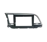 Vuzmode Fascia de Coche 2Din 9 Pulgadas, for Hyundai, Elantra, 2016-2018 Panel Fascia estéreo Instalación Montaje en Tablero Marco DVD Doble DIN el Bisel del Panel de Control del Tablero