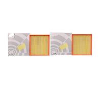 Vuzmode Filtro de aire for coche 13717571355, for, Serie 5 F10 F07 F11 535i/Serie 6 F12 F13 F06 640i/Serie 7 F01 F02 F03 F04 740i/X3/X4/X5/X6 Filtro de aire de cabina(2 Pcs Air Filter)