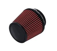 Vuzmode Filtro de aire universal for coche, modificación alto flujo, entrada frío for, tubo limpiador, modificado for scooter, 4", 100 mm, AIT16 Filtro de aire para coche