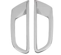 Vuzmode For 17CX-3, Cubierta de luz antiniebla Trasera, galvanoplastia, Pegatina Decorativa Brillante, Parche Exterior Embellecedor de Faros antiniebla Delanteros