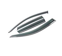 Vuzmode For, Clase E Sedan 2009-2016 W212 Ventana de coche Parasol for lluvia y sol Protector de visera Cubierta protectora de refugio Etiqueta de marco embellecedora Juego de deflectores de viento