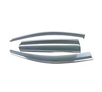 Vuzmode For Geely, COOLRAY 2019-2024 Ventana de coche parasol for lluvia y sol visera protectora cubierta protectora marco adhesivo accesorios exteriores Juego de deflectores de viento