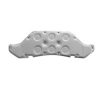 Vuzmode For GLA H247 2020, almohadilla de algodón aislante for capó delantero del motor coche, alfombrilla térmica acústica, espuma insonorizada con hebilla Protector térmico del motor(Silver)