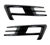 Vuzmode, for Golf, 7 MK7 2014 2015 2016 2017 Parachoques Delantero Rejillas de luz antiniebla Lámpara antiniebla Cubierta de Cejas Adorno Brillante Ajuste de Luces antiniebla