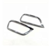 Vuzmode For Jeep, for Grand Cherokee 2011 2012 2013 2014 2015 2016 2017 2018, cubierta de moldura cromada for parachoques luz antiniebla trasera Embellecedor de faro antiniebla delantero para coc